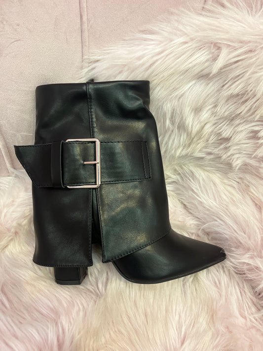 Belted Heeled Boot