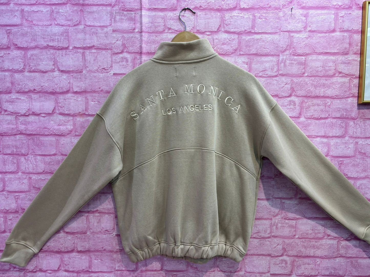 Santa Monica Sweatshirt Half Zip