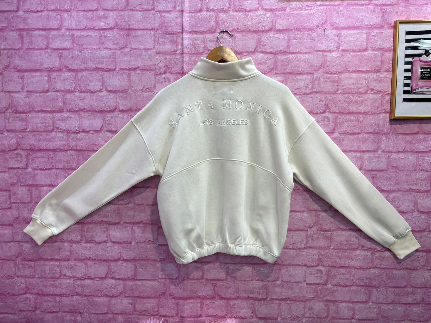 Santa Monica Sweatshirt Half Zip