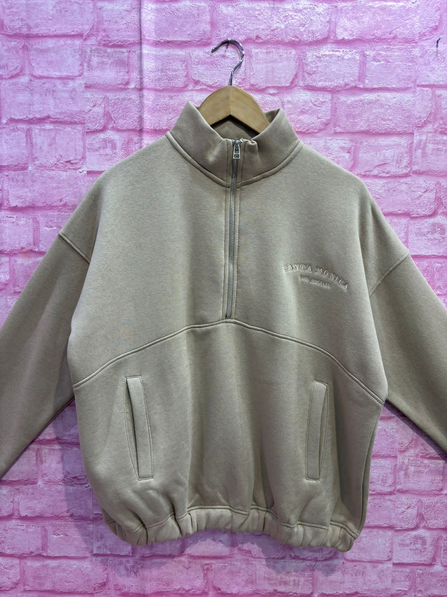 Santa Monica Sweatshirt Half Zip