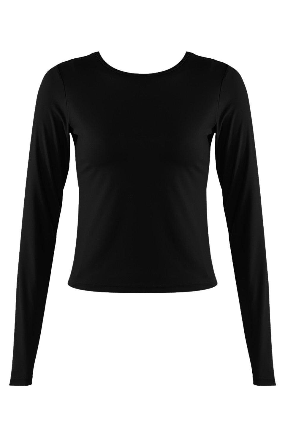 Crew Neck Crop Top