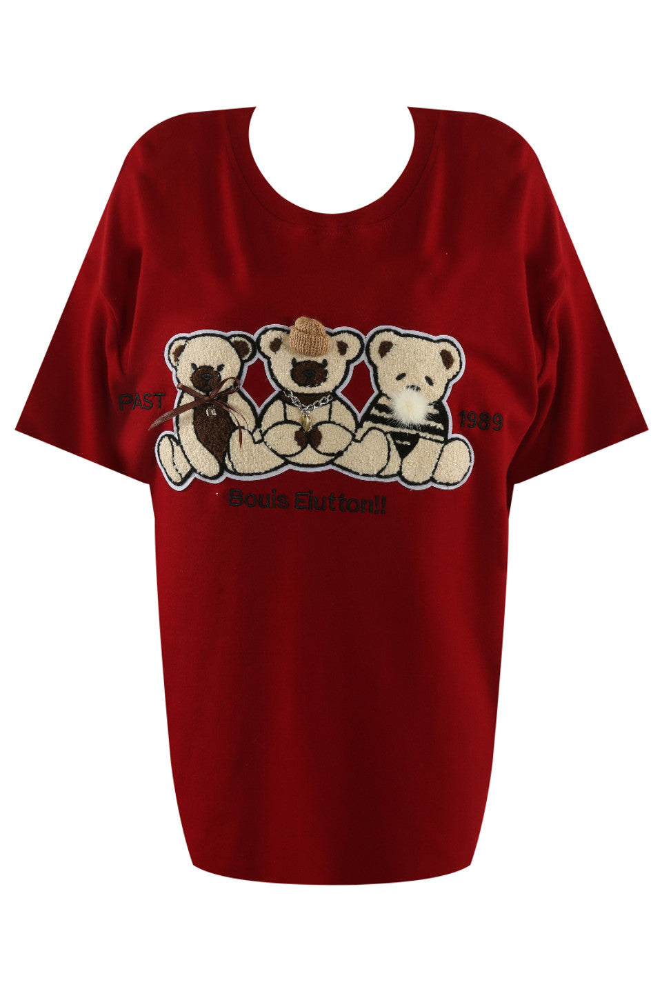 Teddy Motif T-shirt